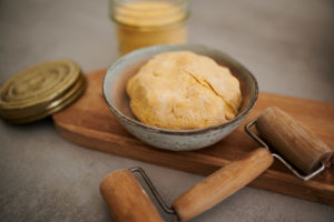 pâte à base de farine de maïs