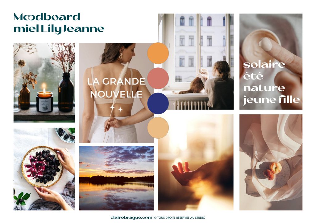 moodbord projet client Maison Fedon