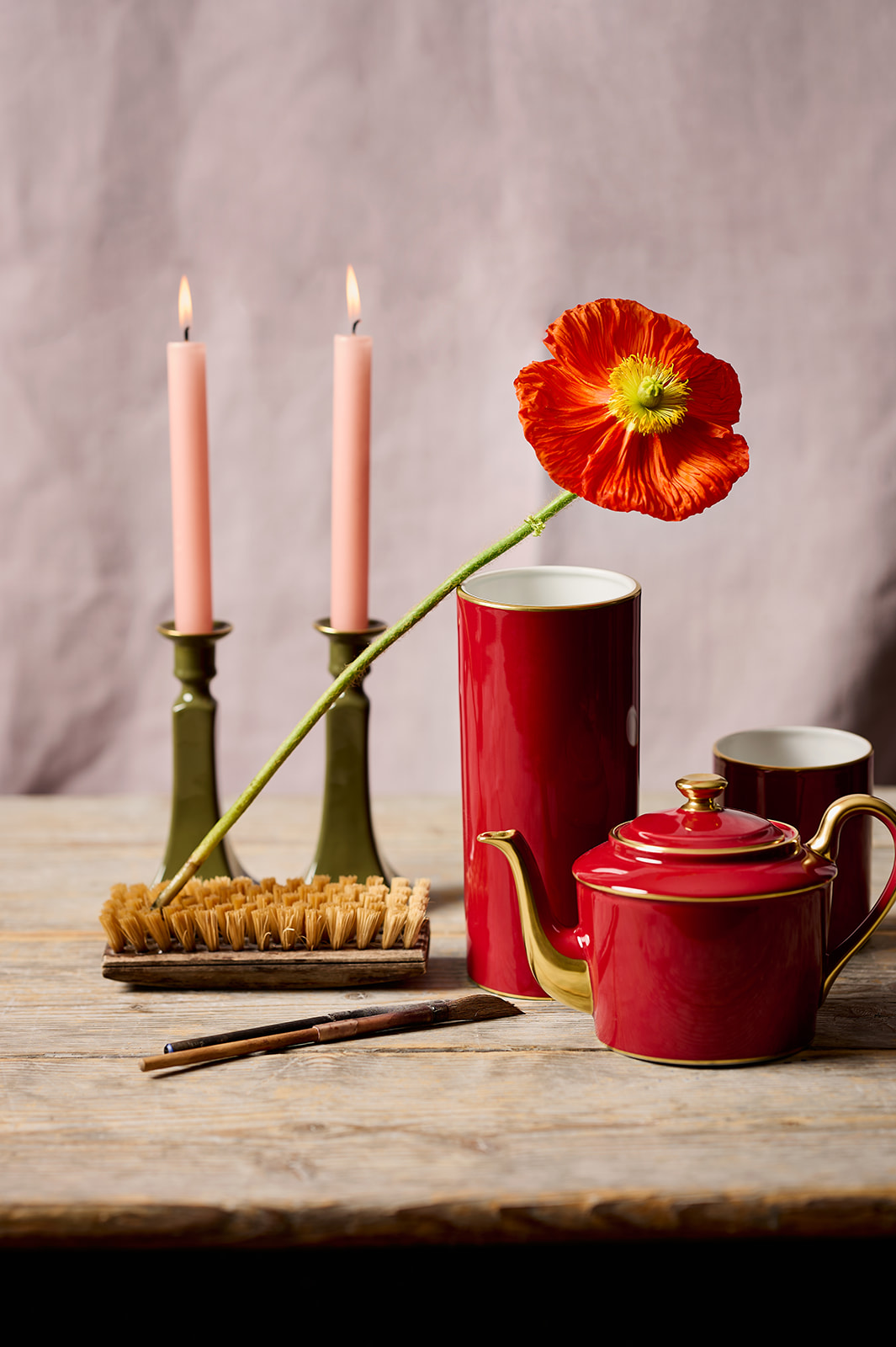 photographe d'art de la table